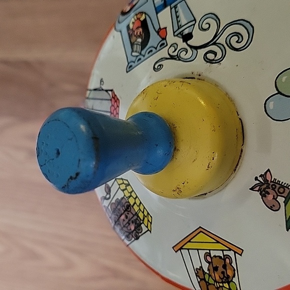 Ohio art vintage spinning top toy bundle - Picture 10 of 11